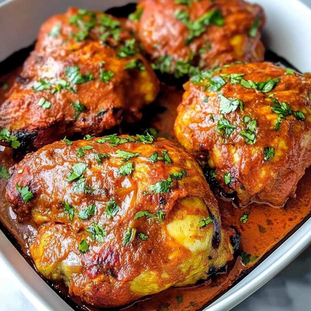 Get ready to brighten your dinner table with this Baked Tandoori Chicken! With its vibrant spices and juicy texture, this dish transports you straight to the heart of Indian cuisine. Perfect for weeknight meals or gatherings, this easy recipe will impress everyone at the table. Save it now for a flavorful feast that everyone will love!